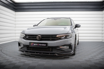 Volkswagen Passat R-Line Sedan/Variant B8 Facelift 2019+ Frontläpp / Frontsplitter V.1 Maxton Design